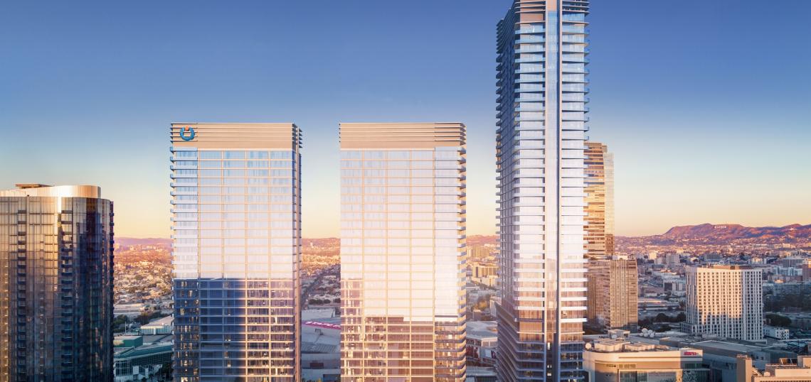 Oceanwide Plaza Tops Out in DTLA Urbanize LA